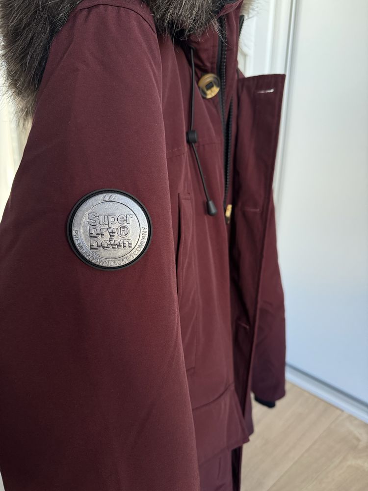 Męska puchowa parka Superdry Rookie, M