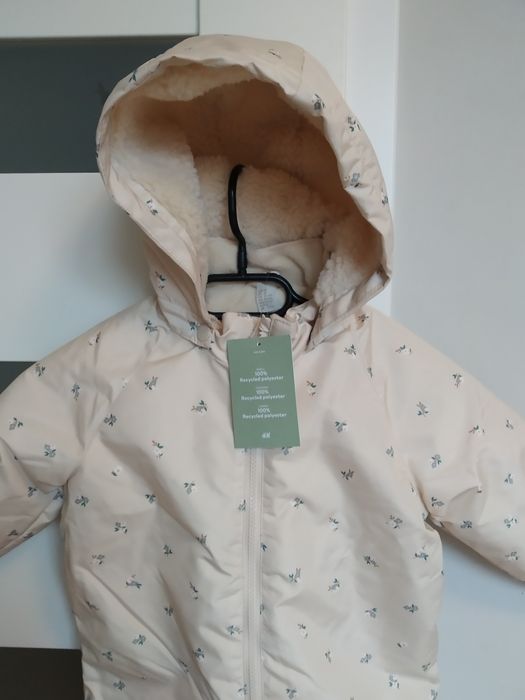 Kombinezon zimowy dla dziewczynki 92 h&m nowy