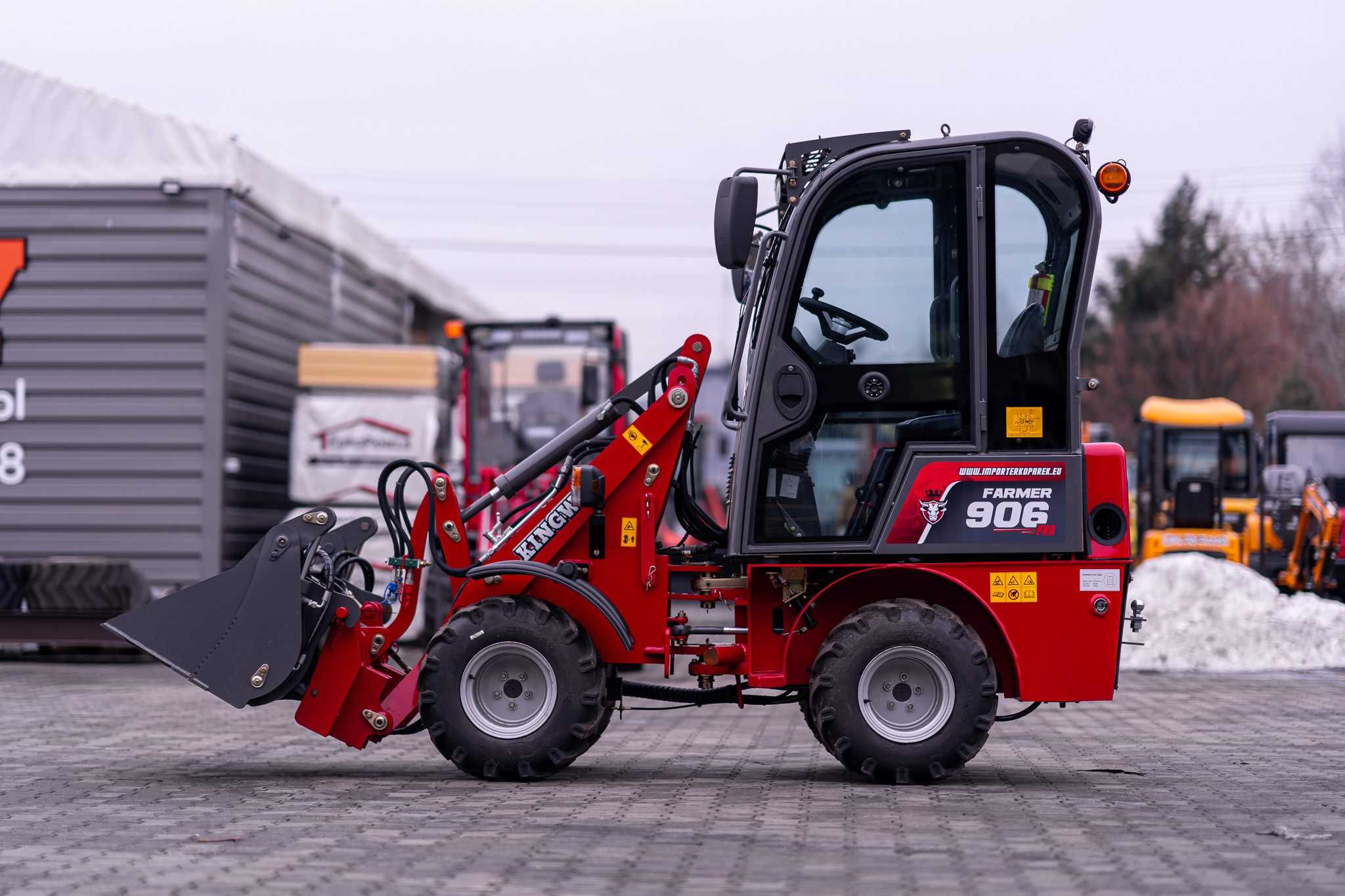 Miniładowarka Kingway Farmer 906 PRO 4x4 WYPRZEDAŻ ROCZNIKA