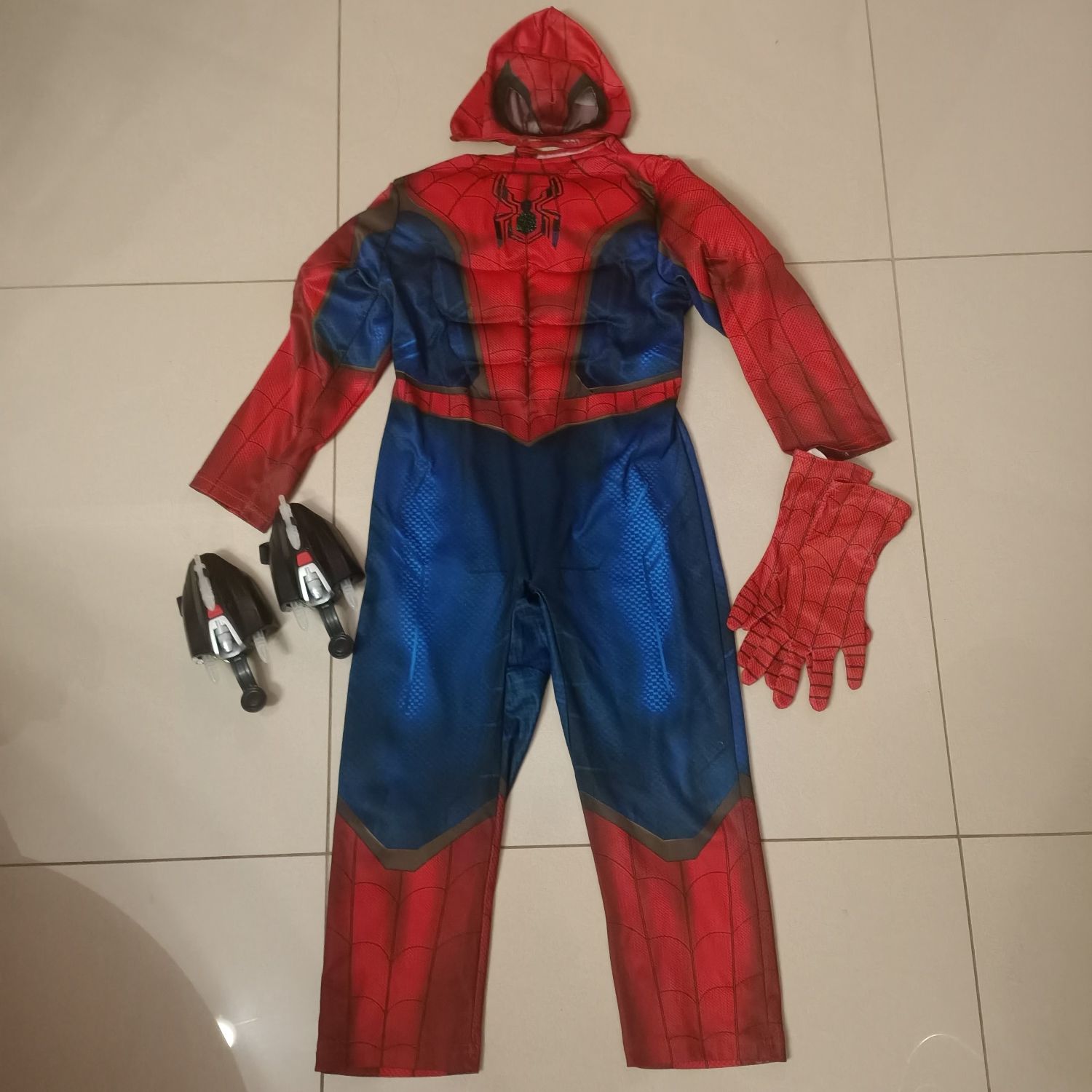 Strój karnawałowy Spiderman rozmiar  116