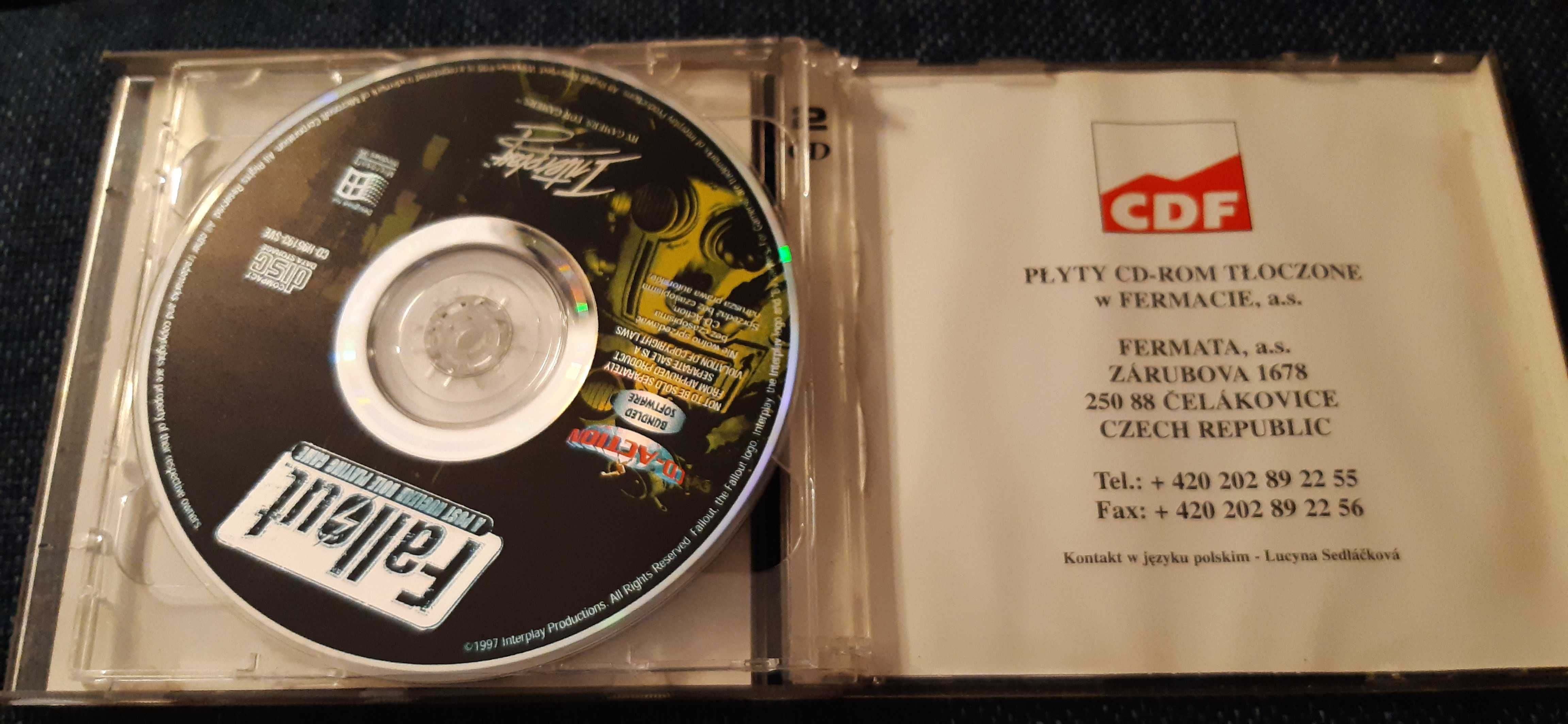 CD-ACTION Numer 40 Wrzesień 09/1999 fallout oraz caecar