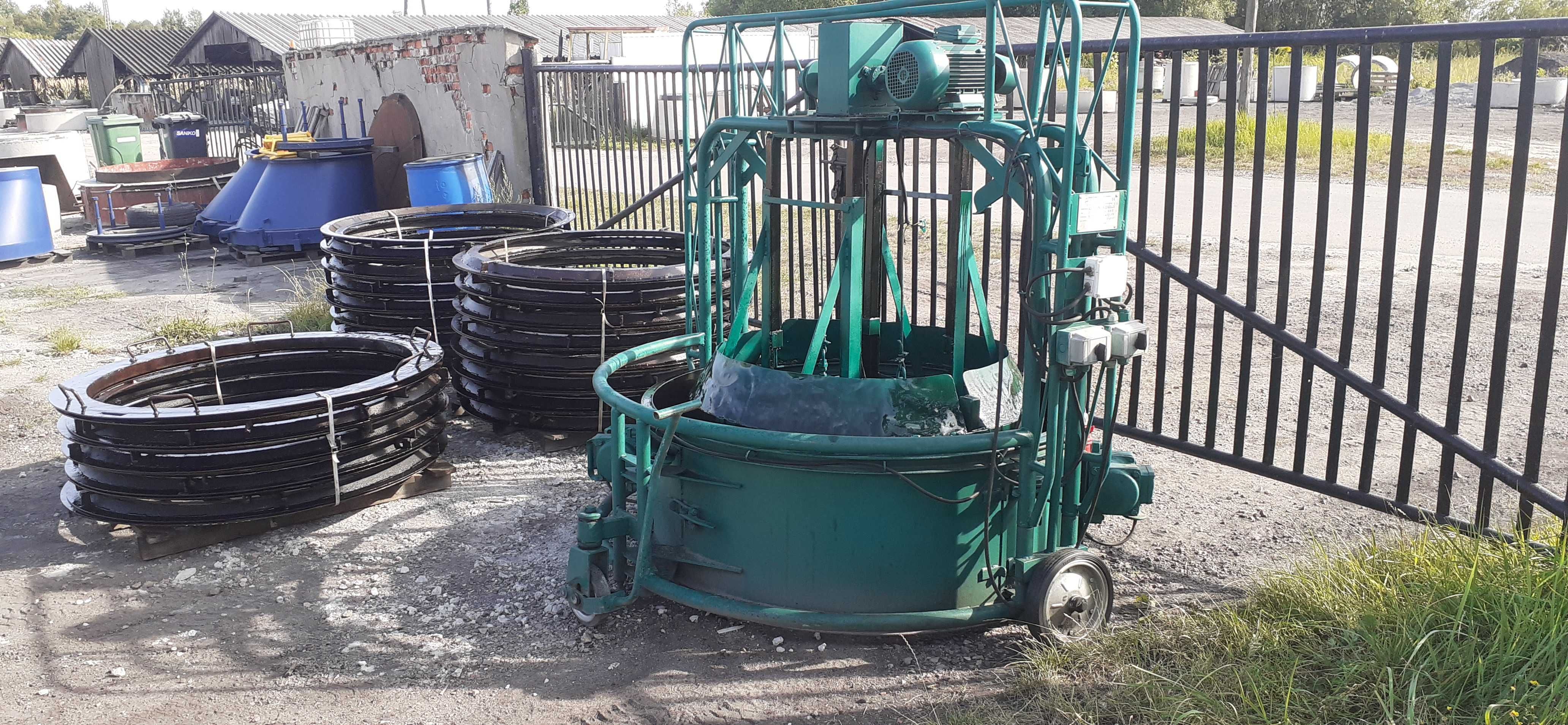 Pierścienie formujące do kręgów betonowych fi1200 forma kręgi betonowe