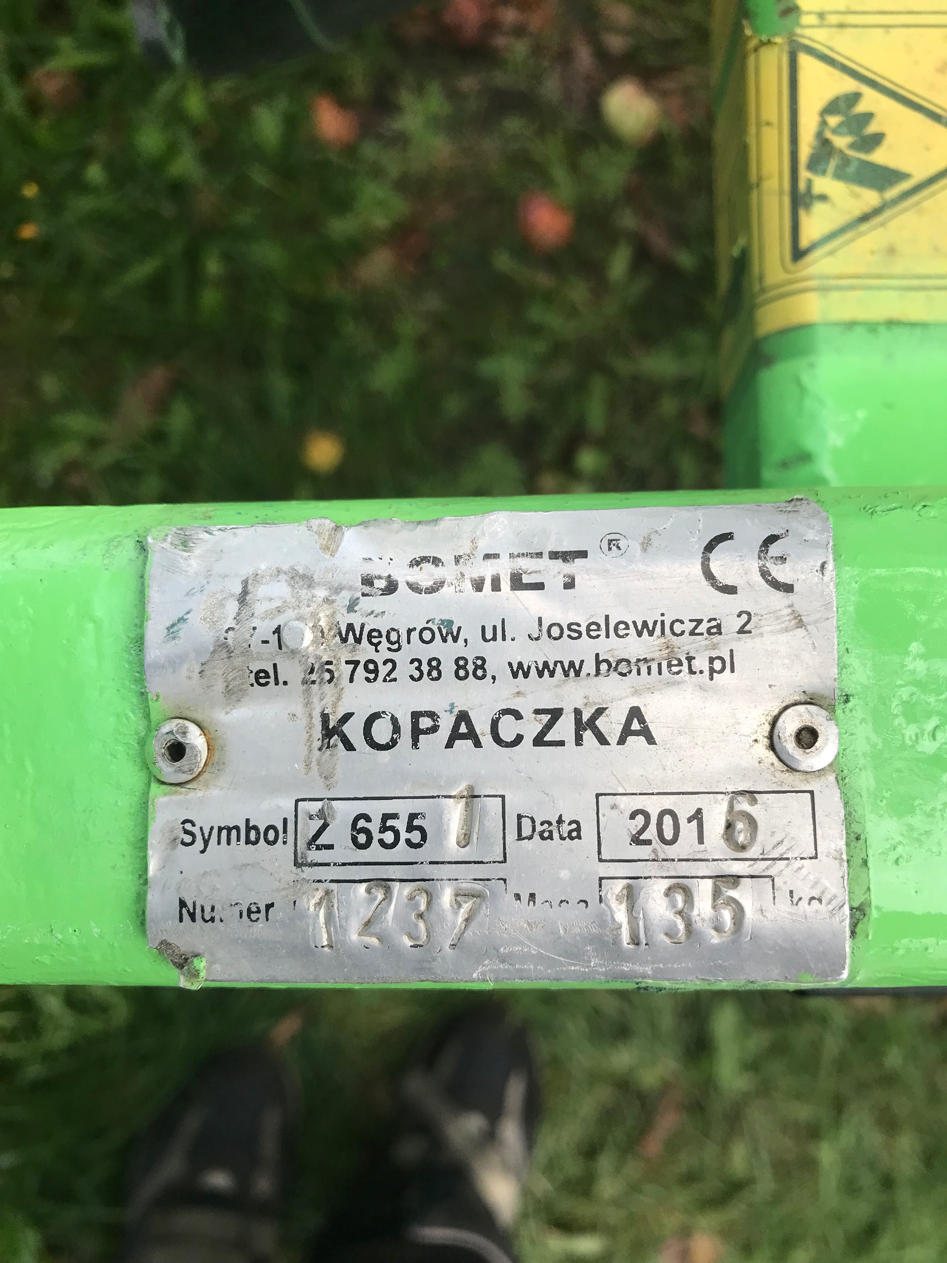 Продам картоплекопалку Bomet виробництва Польщі