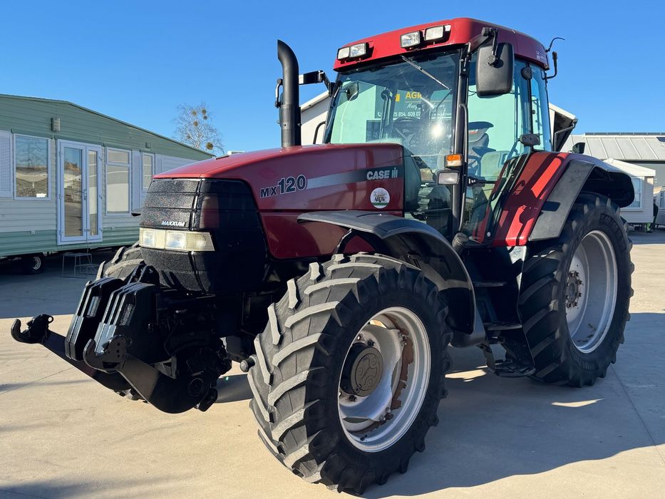 Case IH mx 120 Maxxum  Full opcja z Niemiec ( pneumatyka , tuz , obciążniki ,amortyzacja osi)