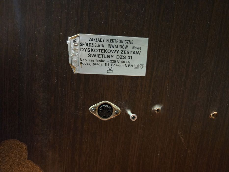 Kolorofon DZS-01  Dyskotekowy zestaw świetlny