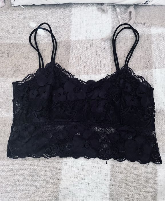 Bluzka Top koronkowa S