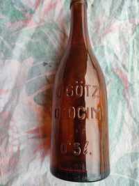 Przedwojenna butelka J.Götz Okocim
