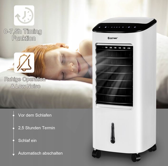 Klimator 4w1 Costway 65W Przenośny Wentylator z Chłodzeniem KLIMATYZER