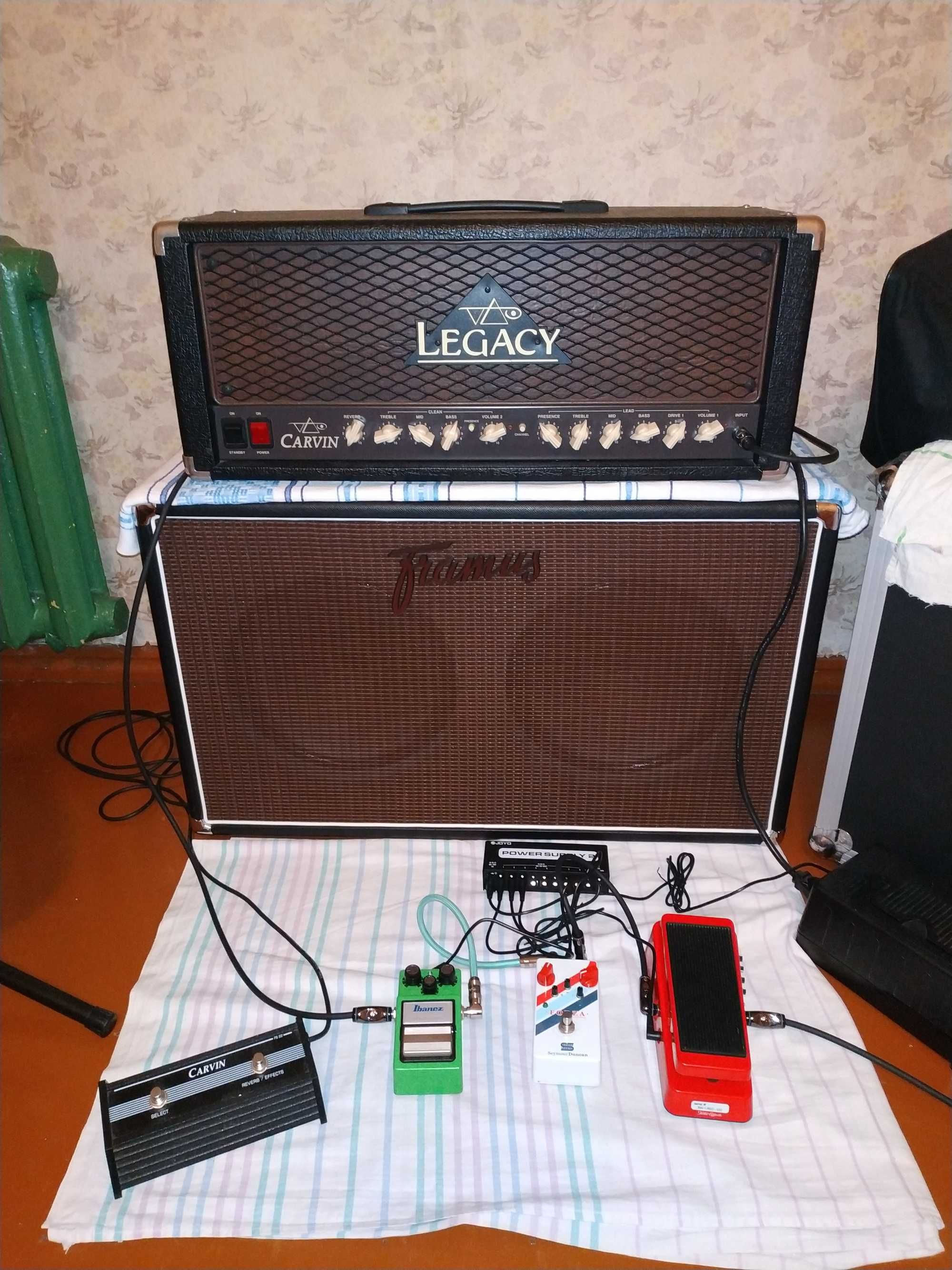 Carvin Legacy, (Marshall, Fender, Mesa Boogie) гитарный усилитель