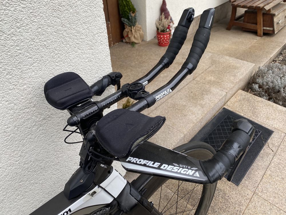 BMC TM01 di2 rower do jazdy na czas. Pomiar mocy.