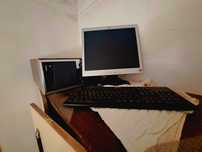 Computador, visor e teclado