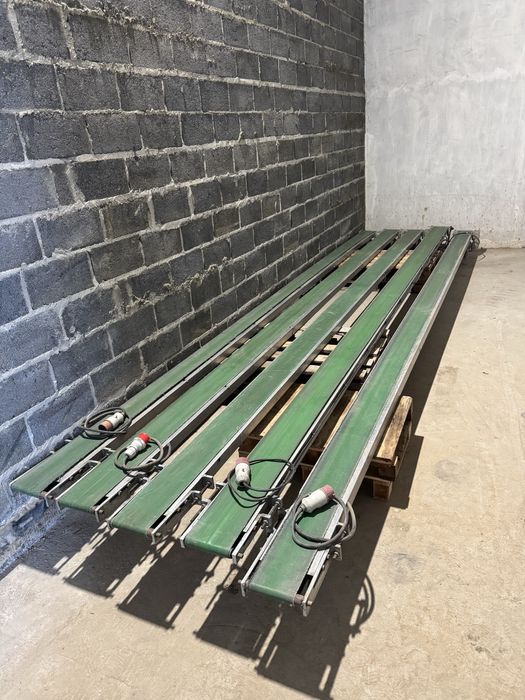 Przenośnik Taśmowy Aluminium Taśmociąg Taśma Doniczkarka do Trocin