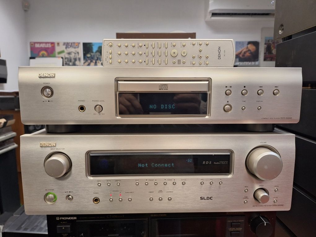 Denon DRA 500AE. DCD 500AE. Zestaw Stereo. Gwarancja !