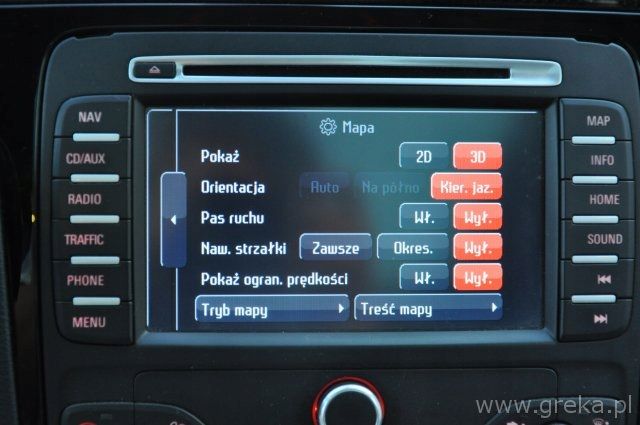 Polskie menu polski lektor FORD GALAXY NAWIGACJA MCA SD mapa