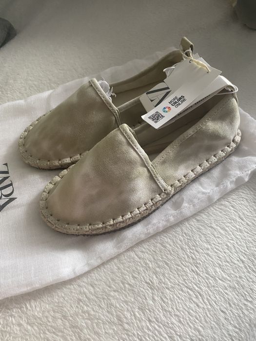 Zara еспадрильї зелені 30 розмір