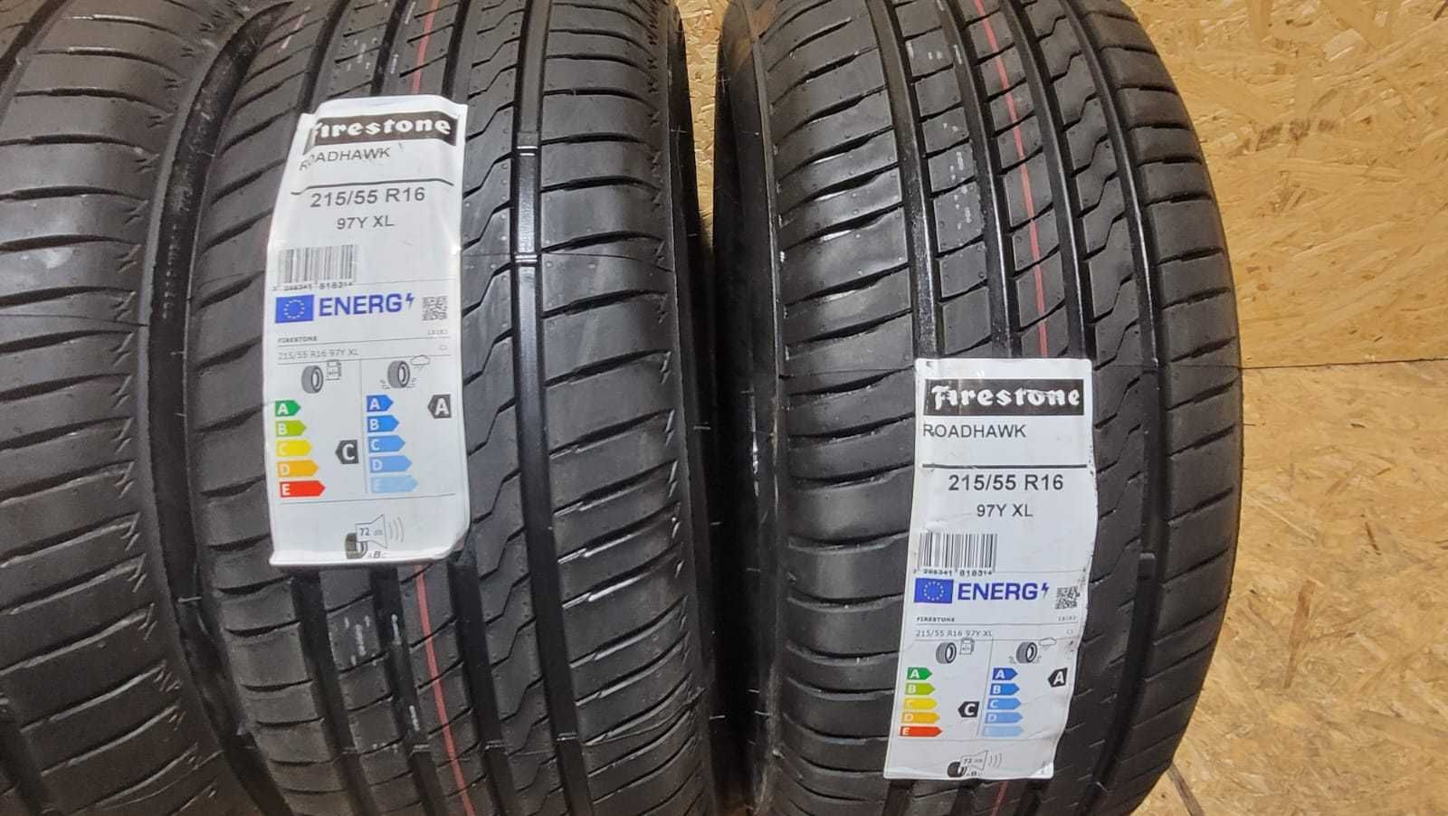 Opony letnie 215/55/16 Firestone Roadhawk 97Y NOWE 2023r.