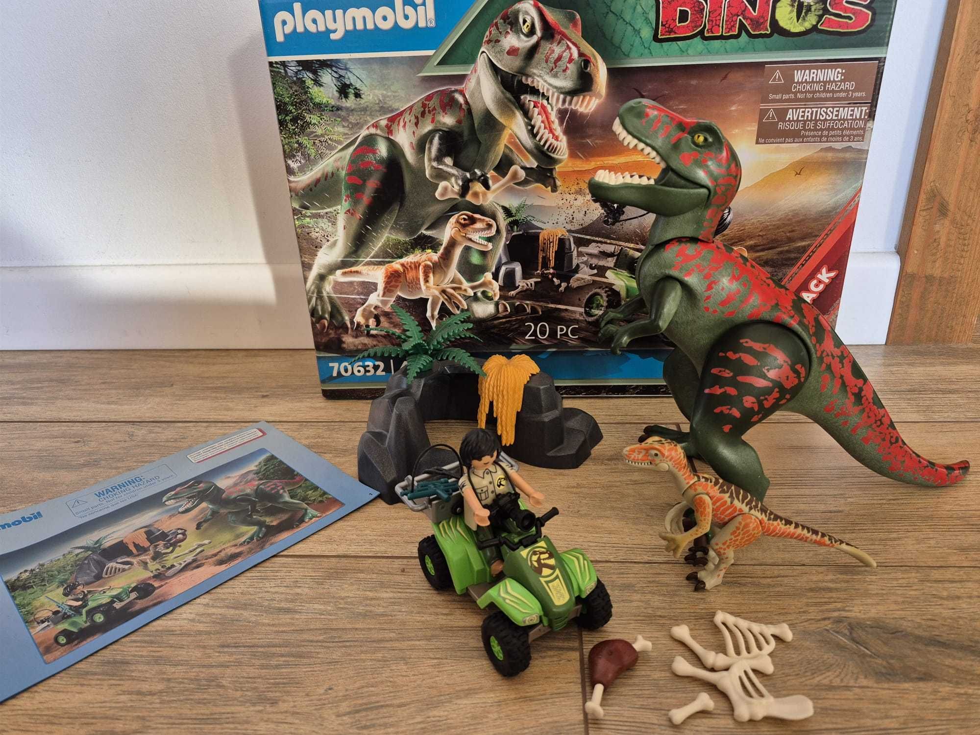 Playmobil Dinos Atak R-Rexa zestaw 70632, ilość elementów 20