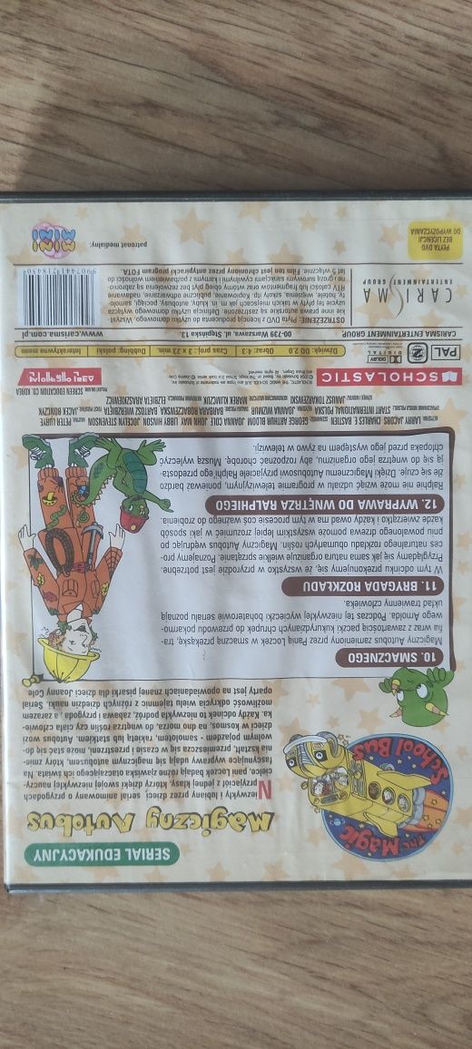 Magiczny autobus odcinki 10-12 DVD