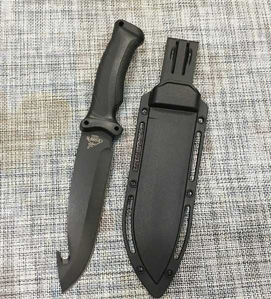 Нож тактический Gerber 30.5 см / 16.5 см пластиковые ножны чёрный