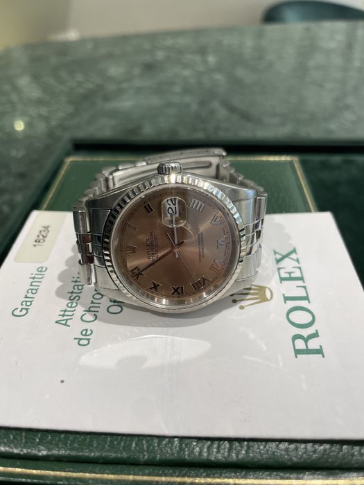 Rolex Datejust 36mm Pink Dial