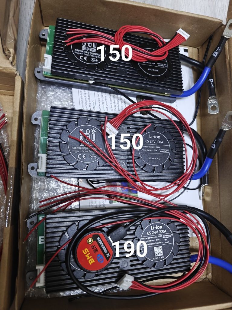 BMS Daly 6s 24v 100A