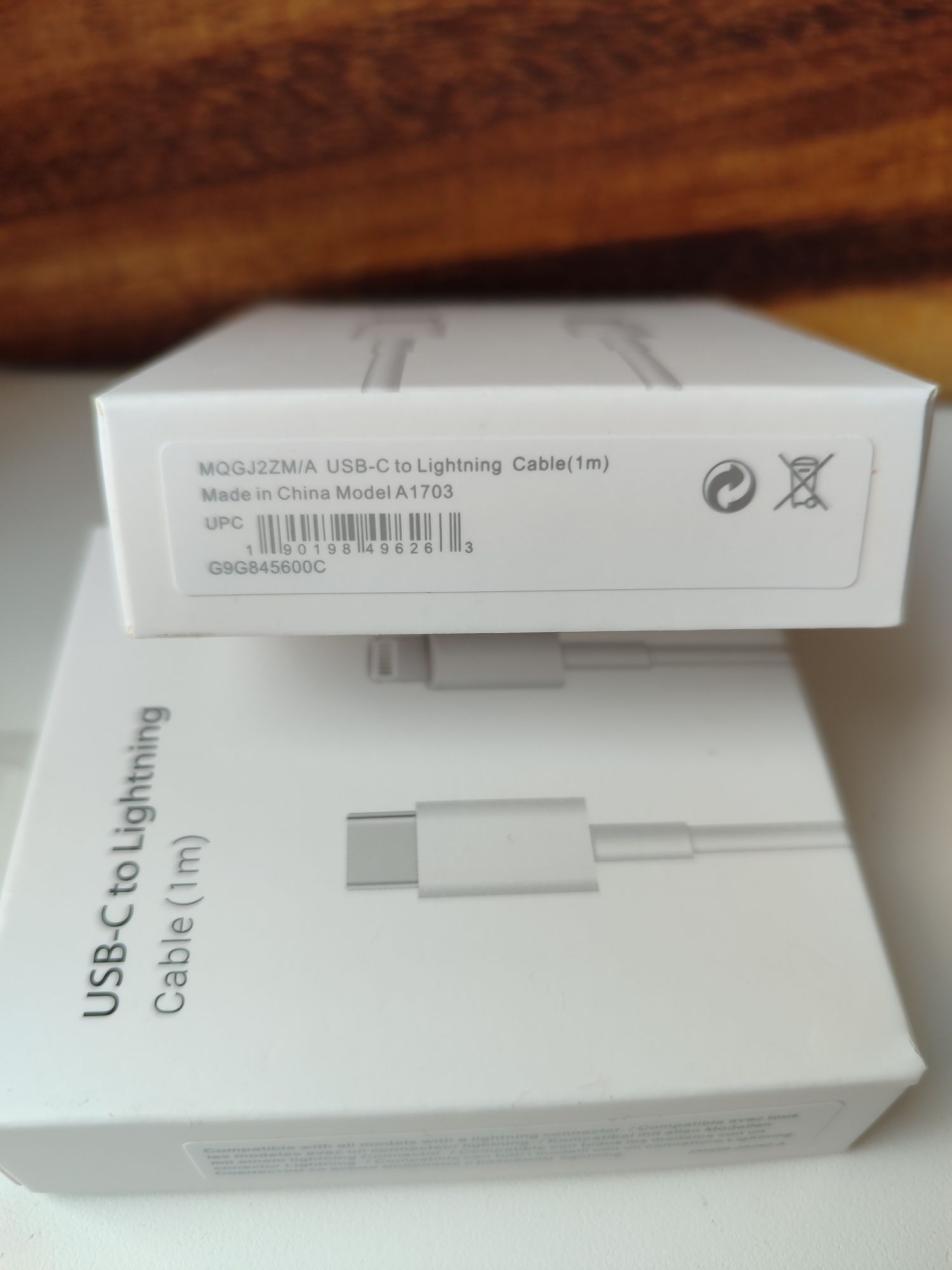 Зарядний пристрій USB-C 20w для Apple iPhone+кабель Lighting 1м