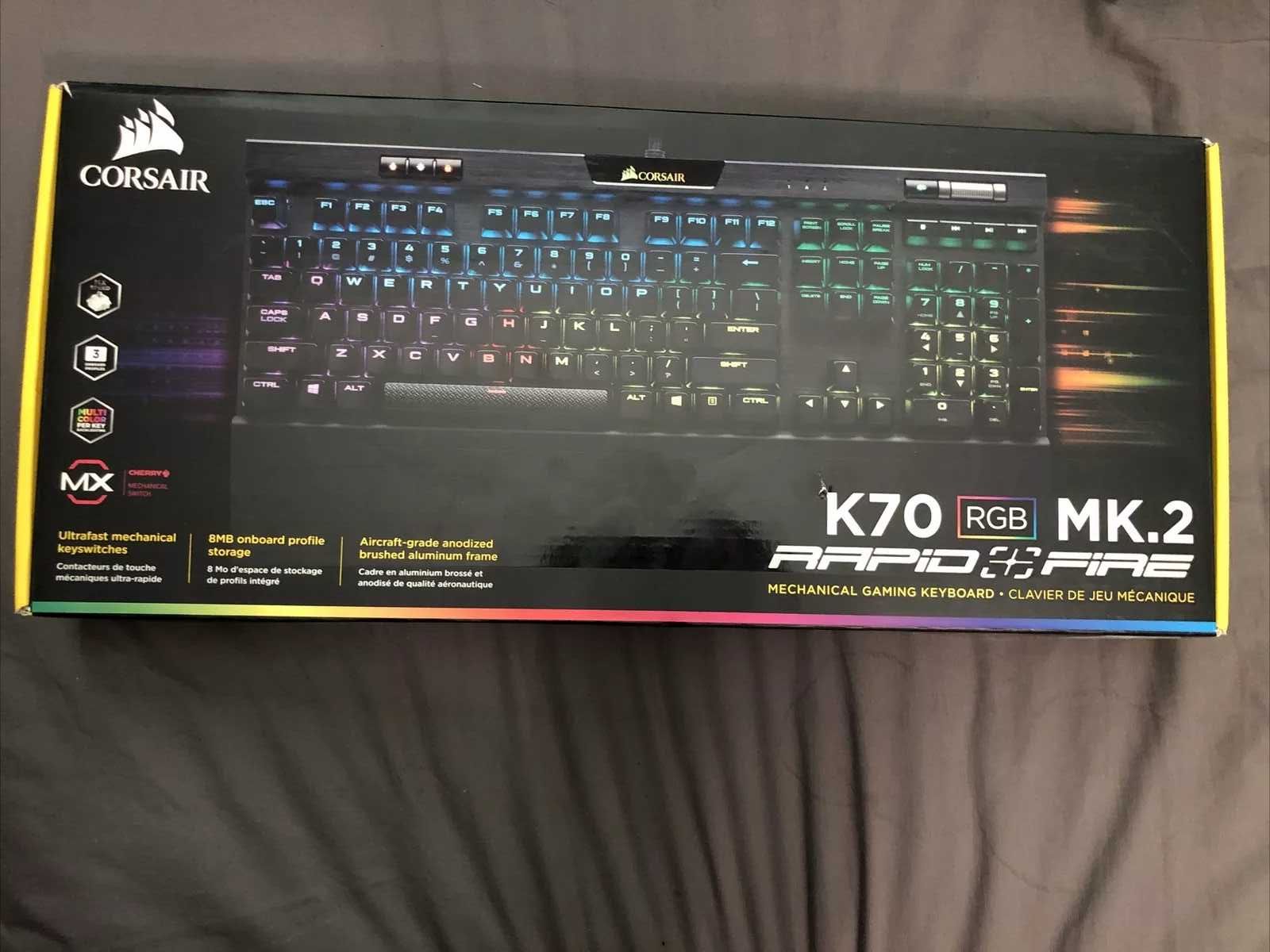 Corsair K70 RGB MK.2 RAPIDFIRE (CH9109018NA)