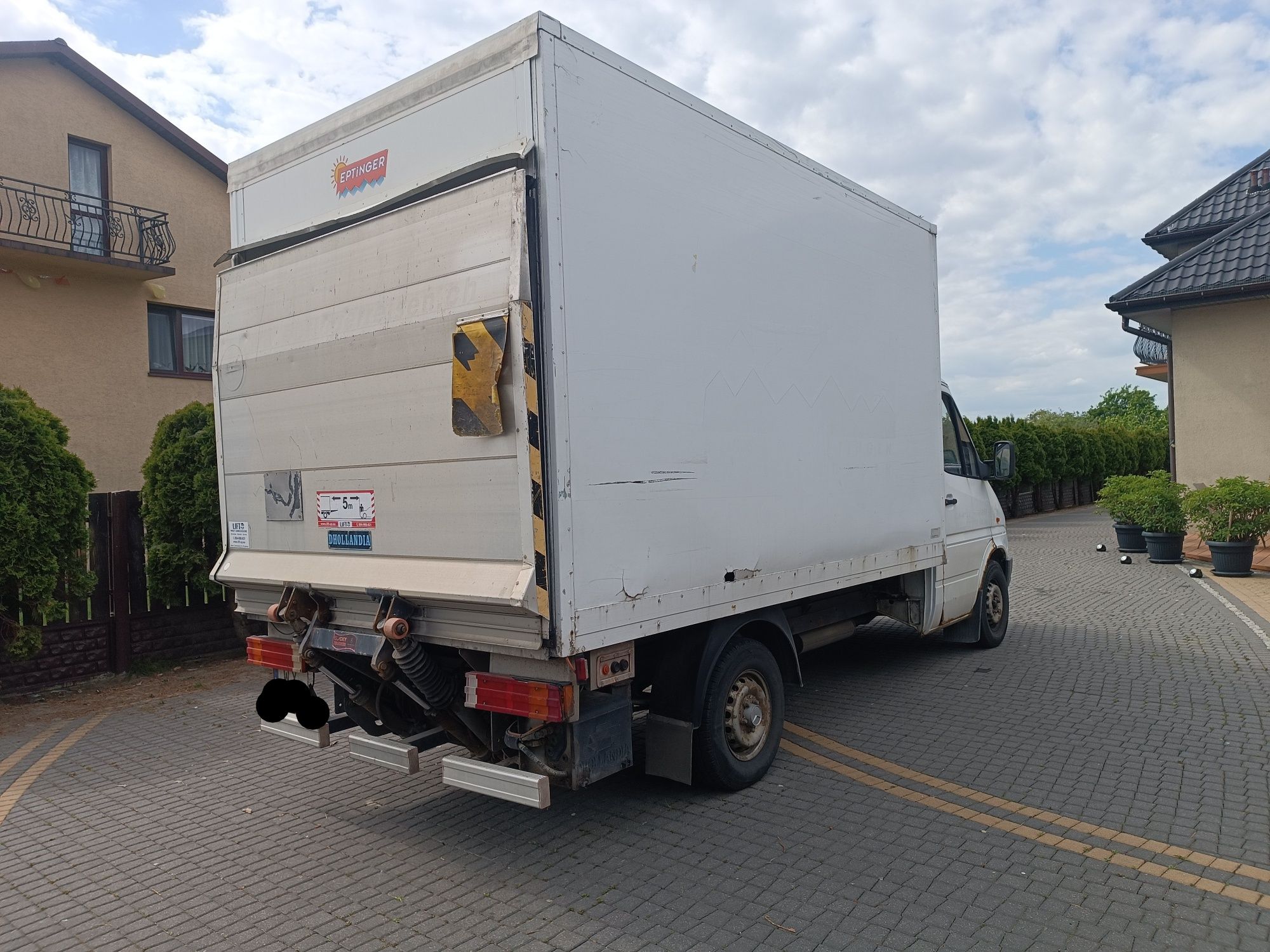 Sprinter 2.9 winda chłodnia 312 zamiana zamienię motocykl quad prl