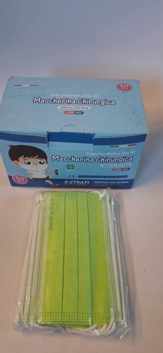 Jednorazowe maseczki chirurgiczne dla dzieci 50 sz