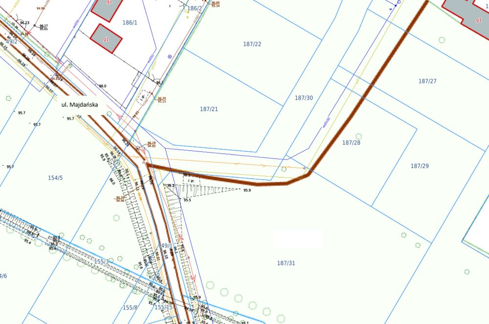 Sprzedam działki budowlane w Duczkach