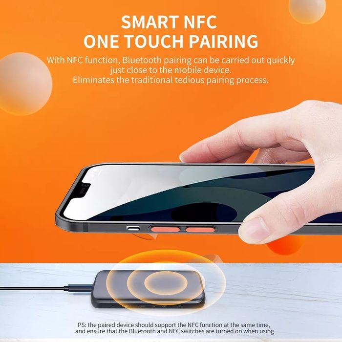 Приёмник/передатчик   Bluetooth 5,1 , NFC, AUX, TF-card, аккумулятор.