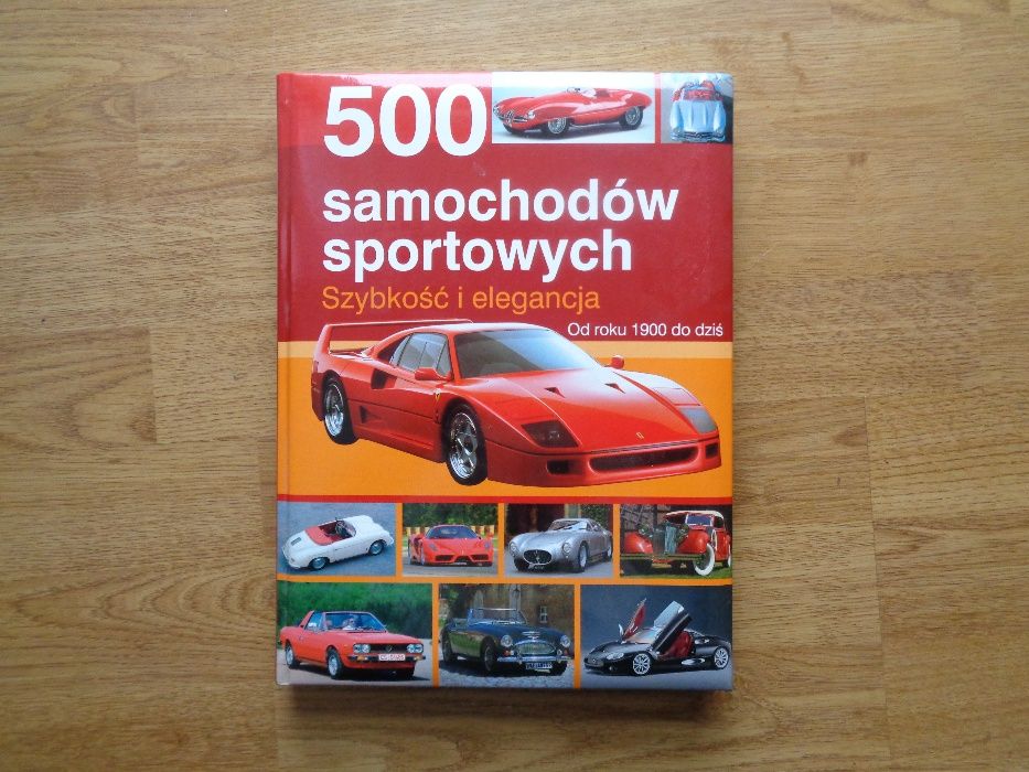 Książka 500 samochodów sportowych