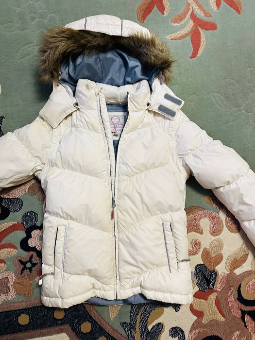 Пуховик Huppa 158 дефект пожовтів