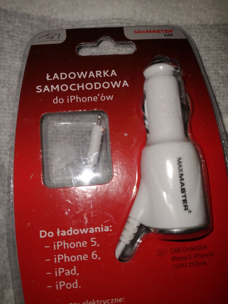 Ładowarka samochodowa do iPhone