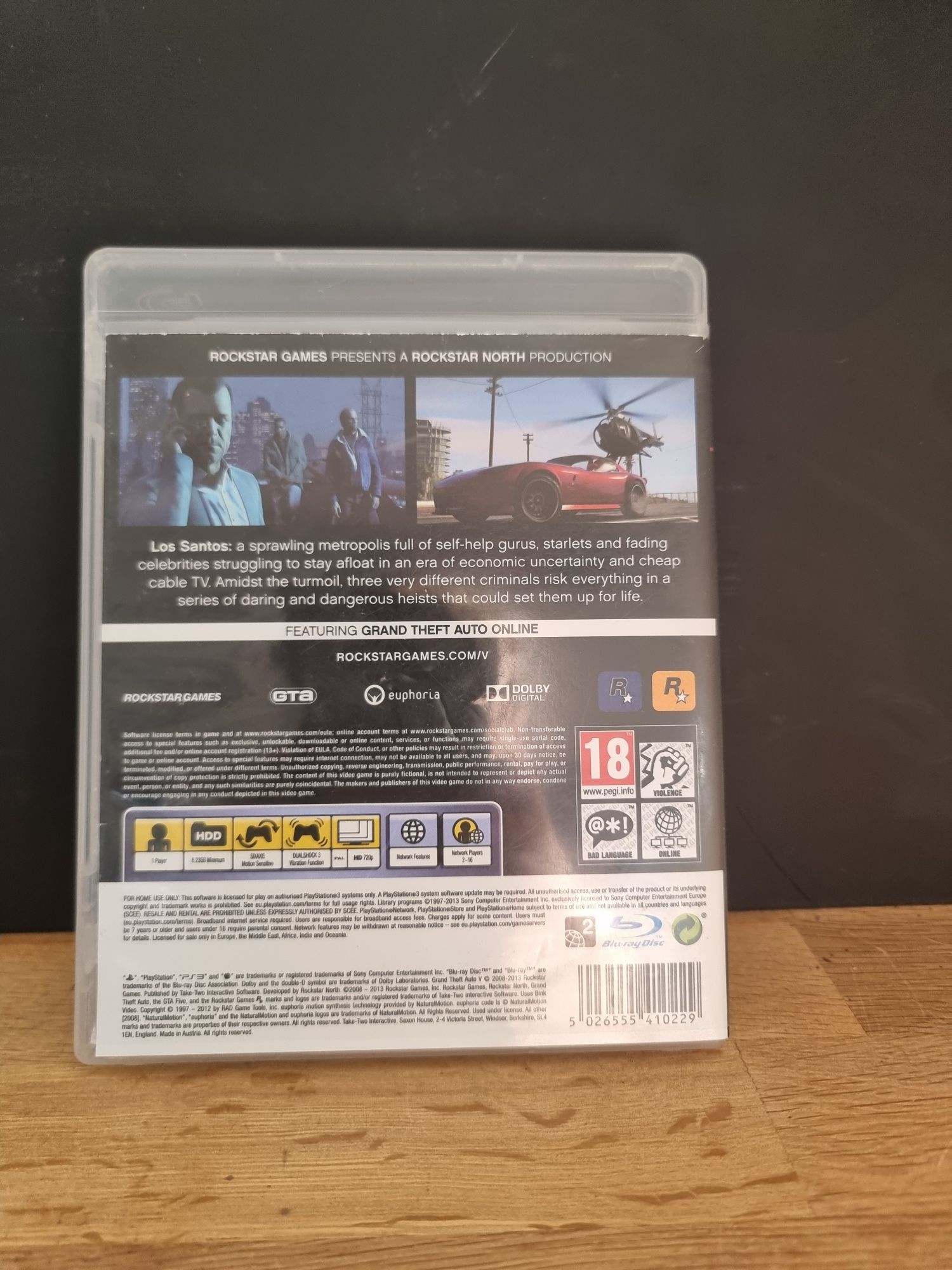 Grand theft auto 5 ps3