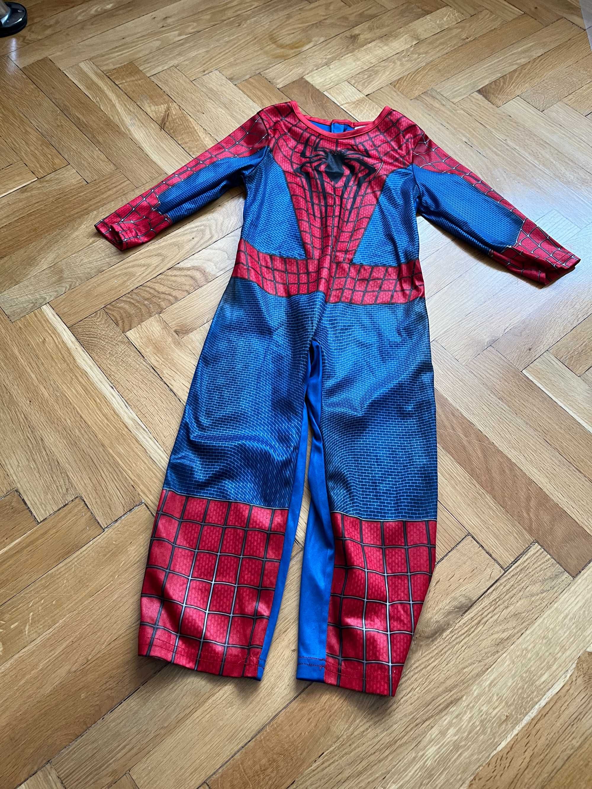 Strój spiderman bal przebierańców rozm. 104