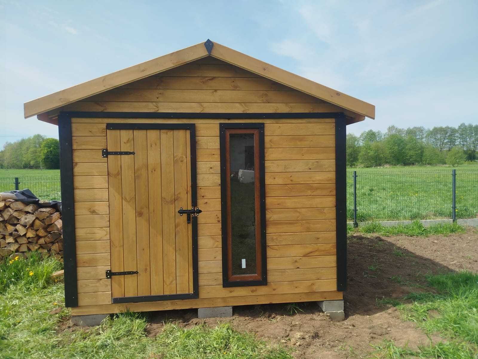 Domek narzędziowy Przepiórka, Domki 2w1, altany