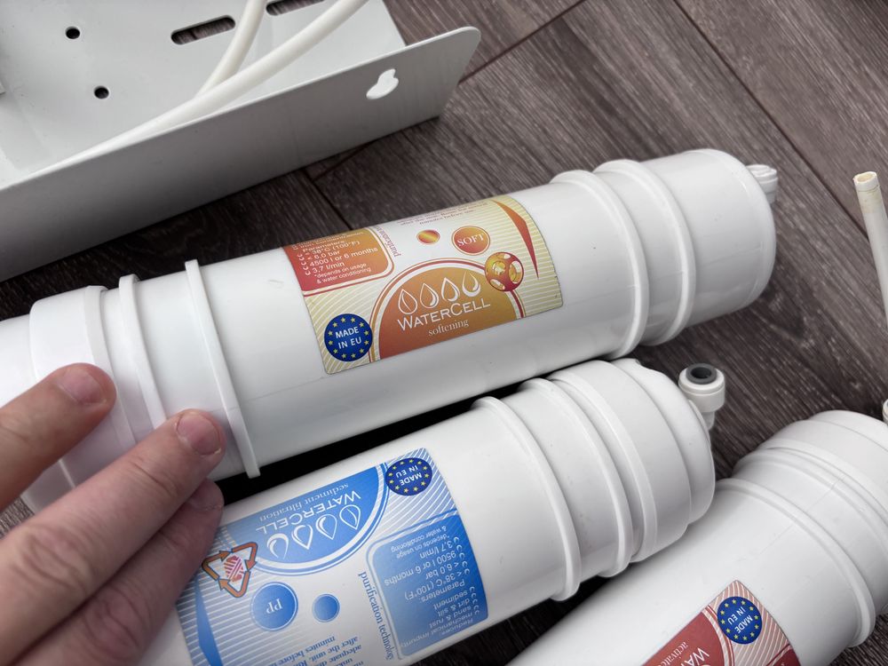 Zestaw filtrów odwrocona osmoza do wody pod zlew