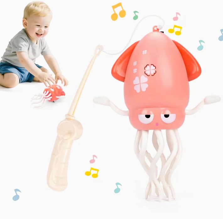 Танцюючий кальмар "TAODUDU" з музикою та підсвіткою