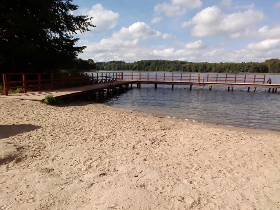 WYNAJEM Mazury całoroczny domek nad jeziorem noclegi 8-10 osób Ostróda