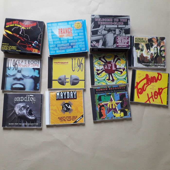 Conjunto de discos de vários géneros