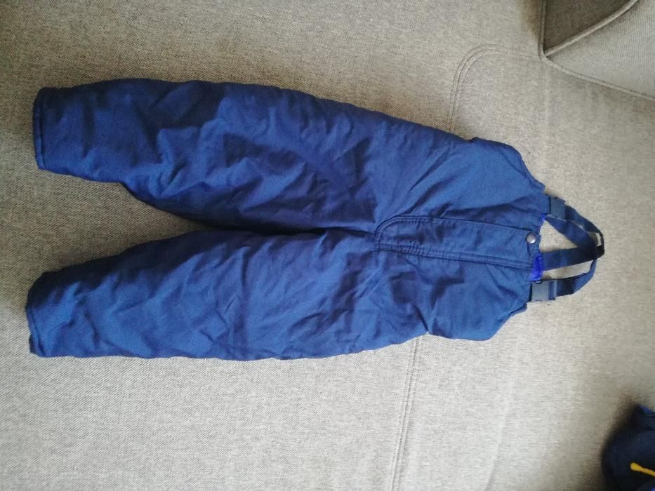 Komplet kurtka + spodnie zimowe dla chłopca roz 80 cm