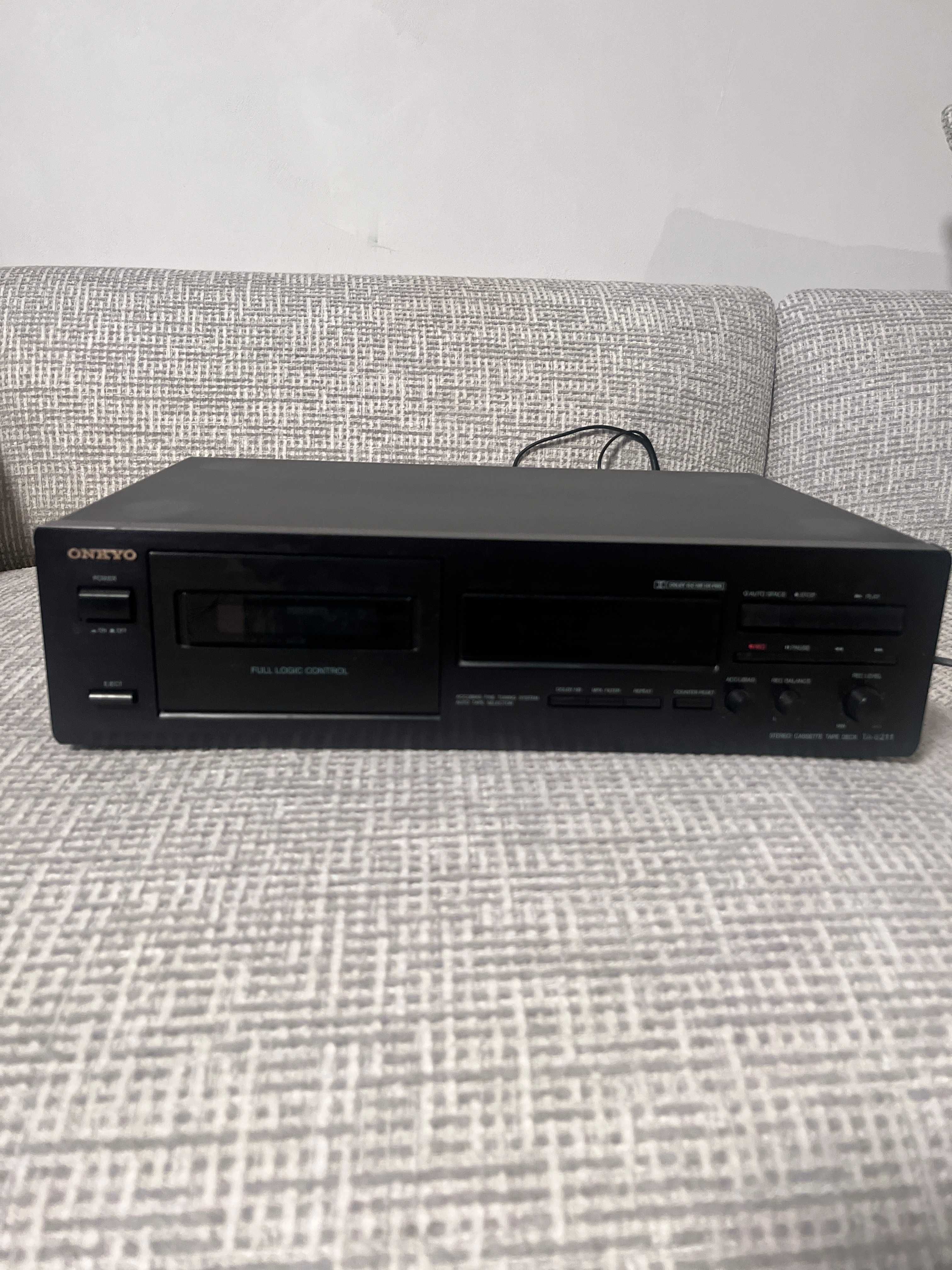 Magnetofon kasetowy Onkyo TA-6211 czarny