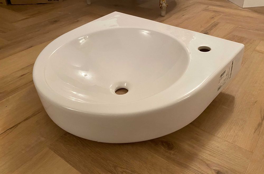 Umywalka DURAVIT Architec - ścienna, półokrągła, biała, NOWA!