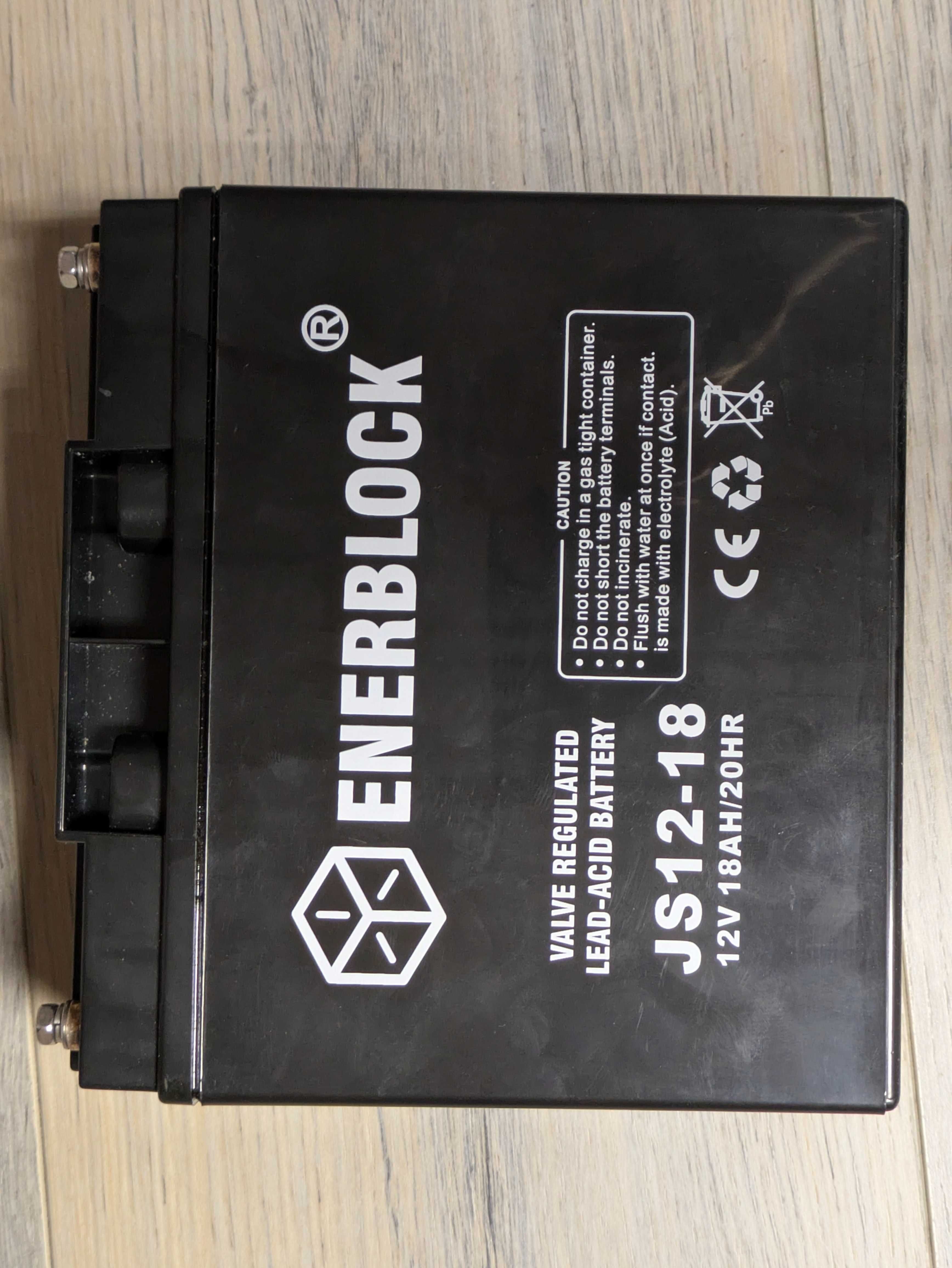 Akumulator ENERBLOCK 12V / 18 Ah