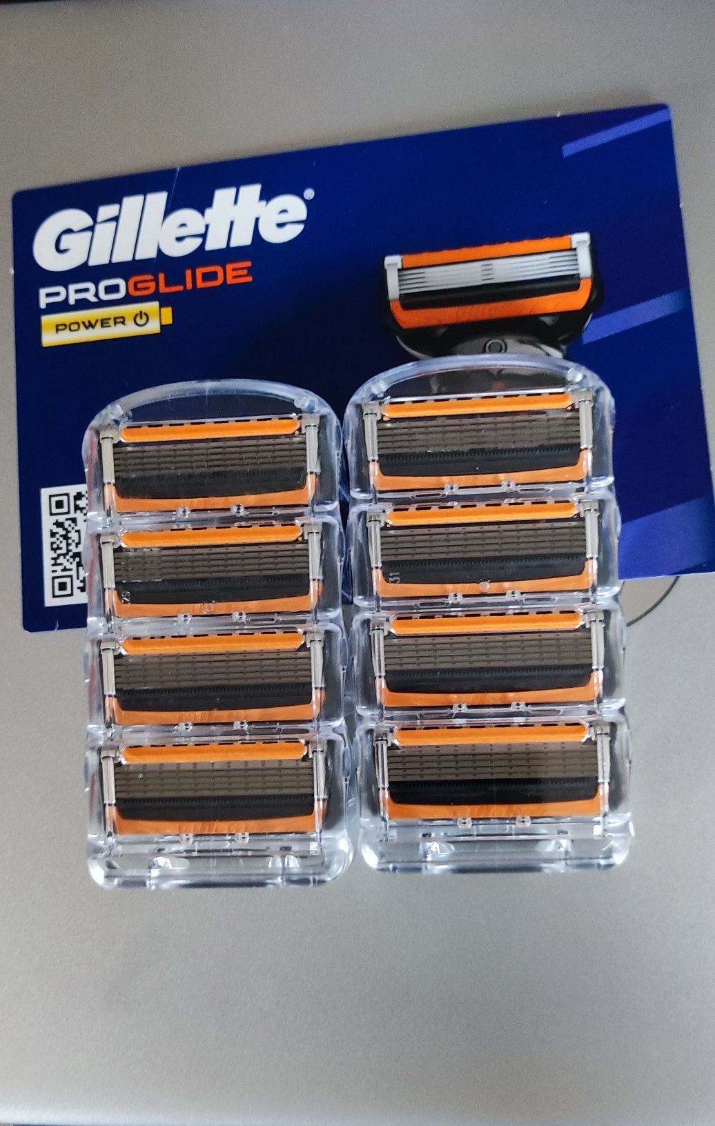 Ostrza, wkłady do golenia Gillette proglide power 8 szt