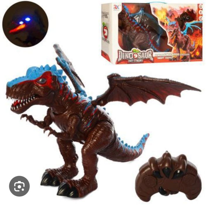 Іграшка тварини Динозавр 842A 43 см звукові та світлові ефекти