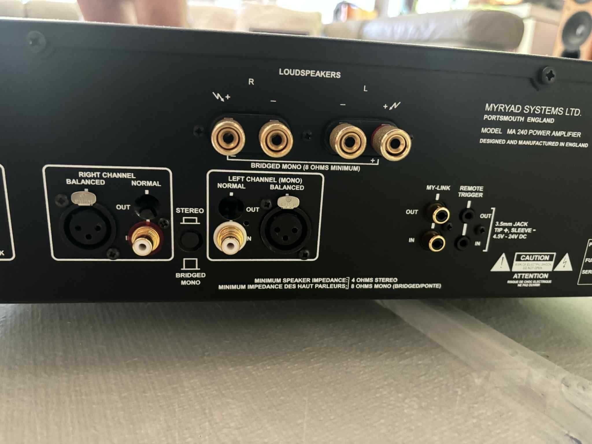 Sprzedam trzy klocki MYRYAD końcówka mocy przedwzmacniacz hi-fi