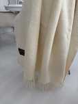 Cieply koc welniany markowy shabby chic prowansalski farmhouse