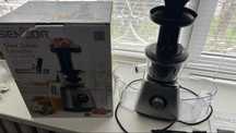 Соковыжималка Sensor Slow Juicer SasJ4041BK новая